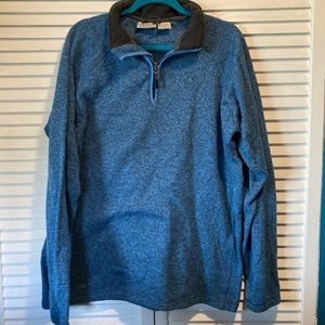 10,000 ft Above Sea Level fleece pullover sweater sweatshirt blue XXL